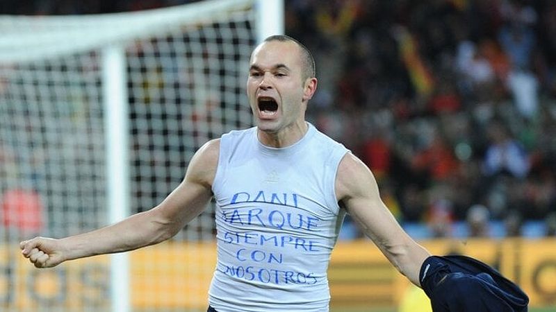 Andres Iniesta là đối tác ăn ý nhất trong sự nghiệp của Xavi.