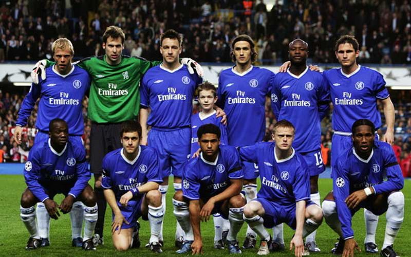 Đội hình 4-5-1 xuất sắc của Chelsea năm 2005