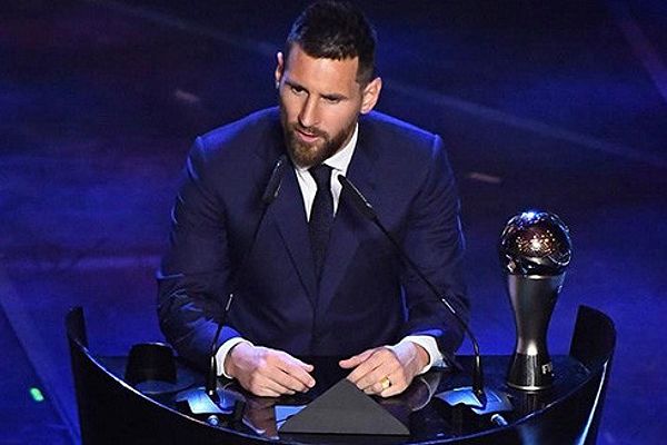 Lionel Messi đã đoạt giải FIFA The Best 2019.