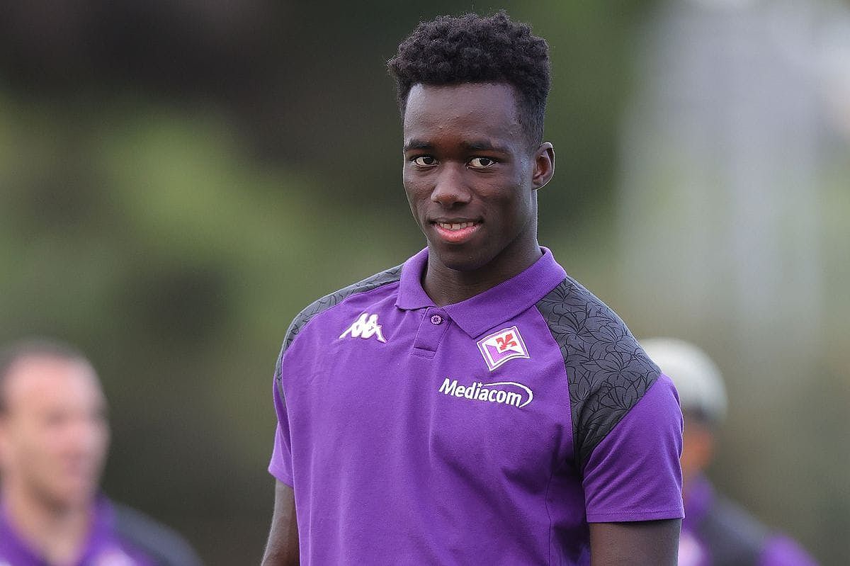 Michael Kayode trong màu áo Fiorentina